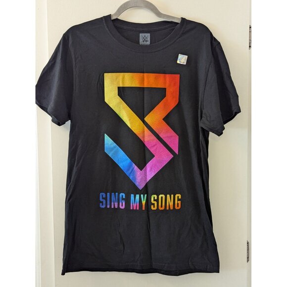 Men's Black Seth "Freakin" Rollins Sing My Song T-Shirt - Picture 1 of 6